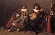 SAFTLEVEN, Cornelis The Duet af oil painting